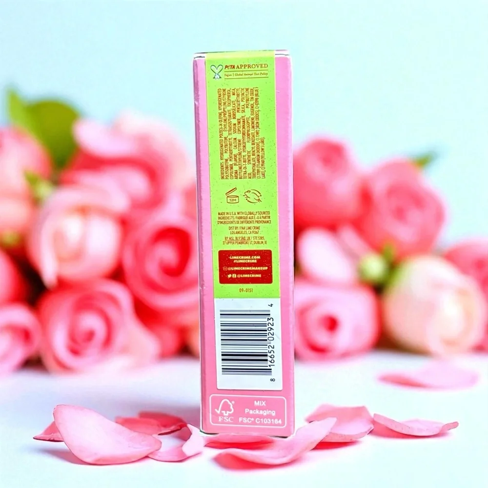 💎 Lime Crime Wet Cherry Lipgloss in color CHERRY SLIME New In Box Full-Size
